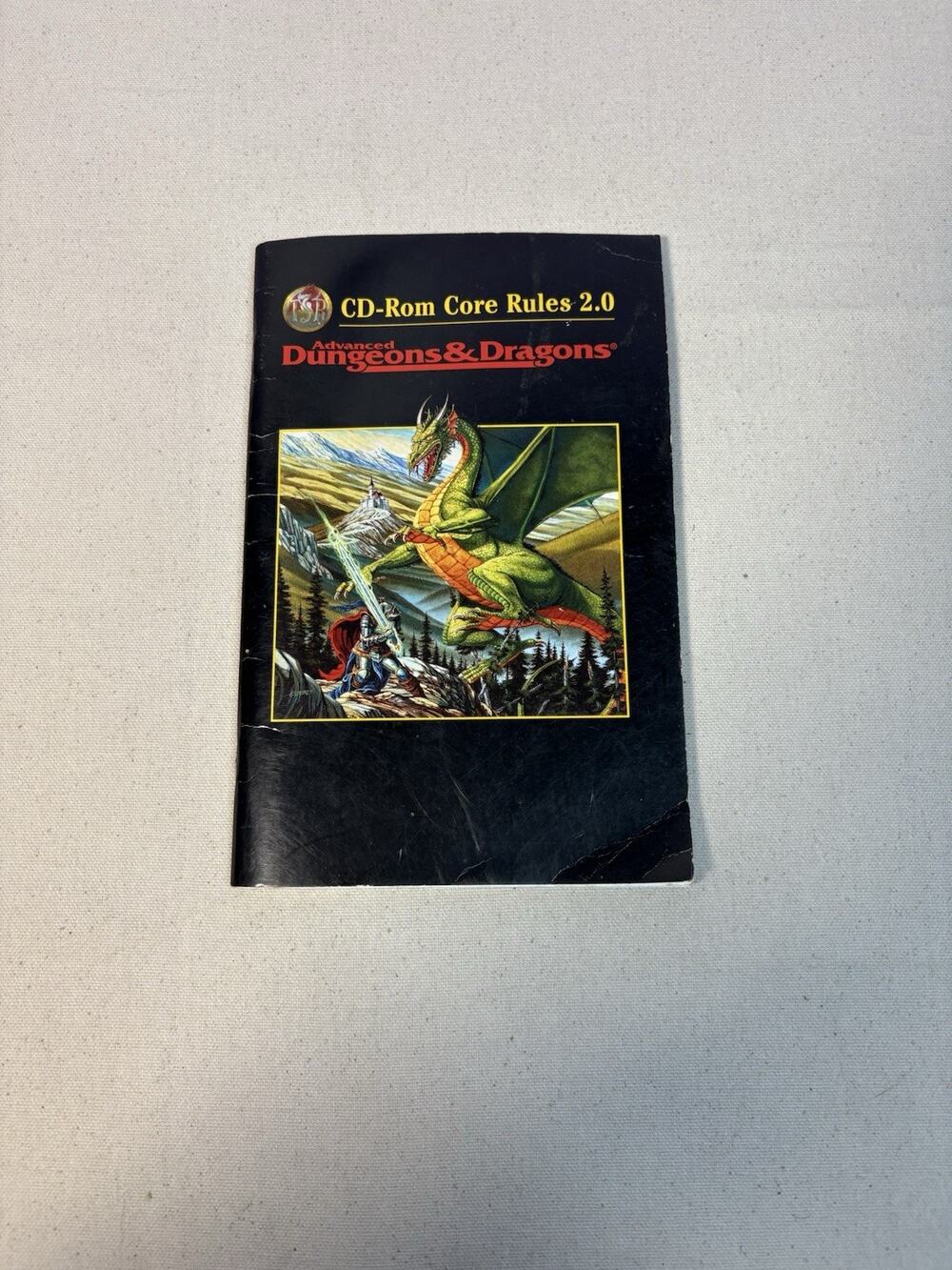 Advanced Dungeons & Dragons CD-Rom Core Rules 2.0 User Manual ONLY 1998